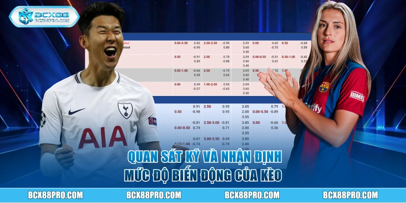 Kèo Chấp 2 Trái - Cách Bắt Cược Chuẩn Nhất Tại BCX88 3 Quan sát kỹ và nhận định mức độ biến động của kèo